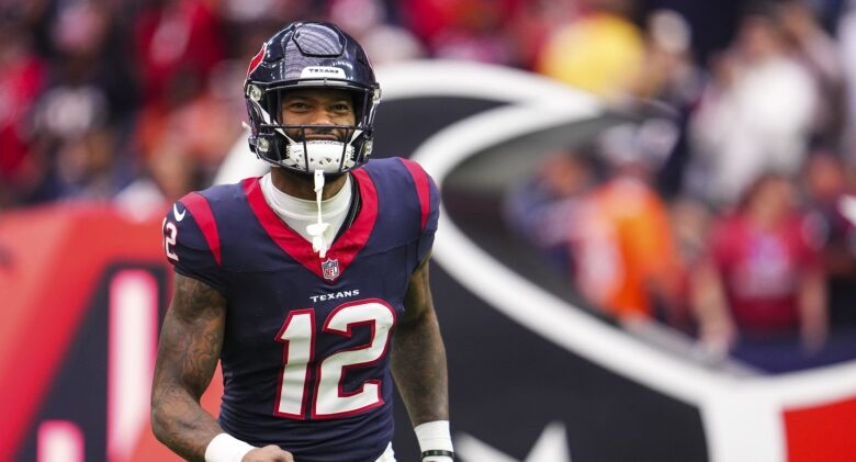 Texans’ Nico Collins Out vs. Jets After Suffering Calf Injury