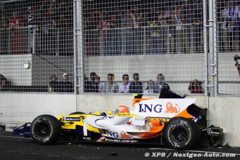 Todt reconnait que le GP de Singapour 2008 aurait dû être annulé