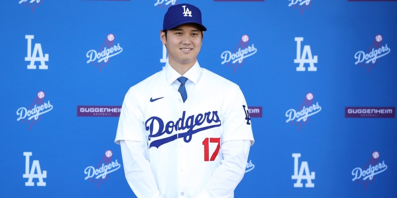 Ohtani wears Dodger Blue: ‘I can’t wait to sign up with the group’