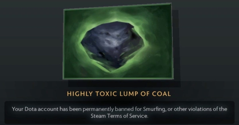 Valve’s joyful reward for “thousands” more DOTA 2 cheaters is a swelling of coal and an irreversible restriction