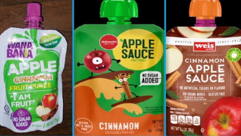 The FDA is examining whether lead in applesauce pouches was intentionally included