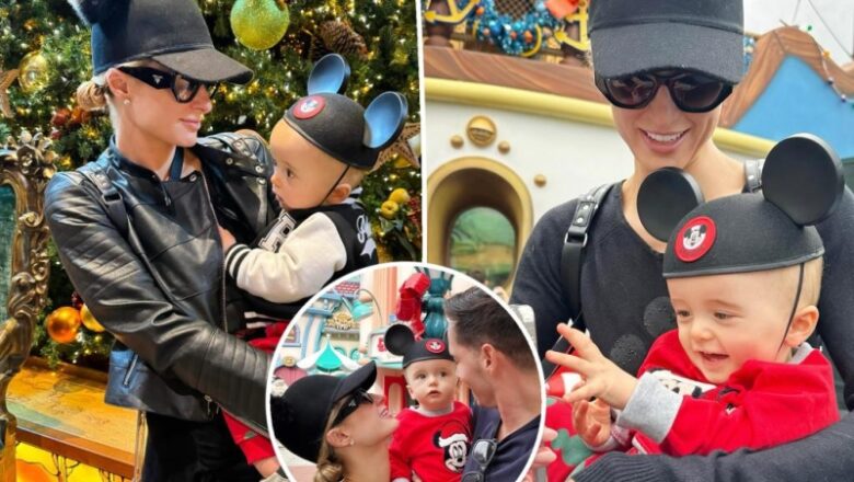 Paris Hilton takes boy Phoenix to Disneyland for ‘definitely wonderful’ Christmas journey