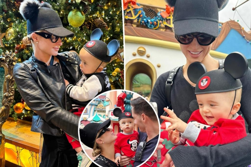 Paris Hilton takes boy Phoenix to Disneyland for ‘definitely wonderful’ Christmas journey