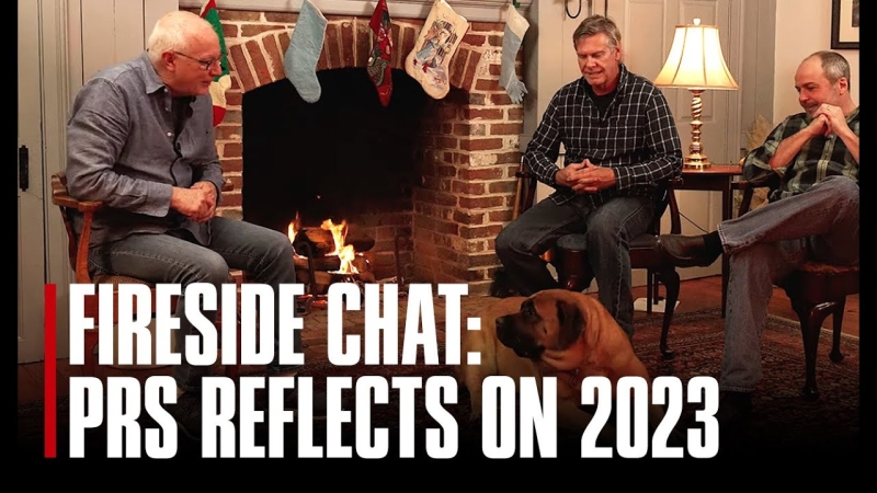 PRS Guitars Releases Annual Fireside Chat Video