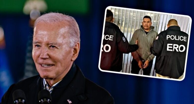 Joe Biden Deports 74% Fewer Criminal Illegals from U.S. Compared to Trump