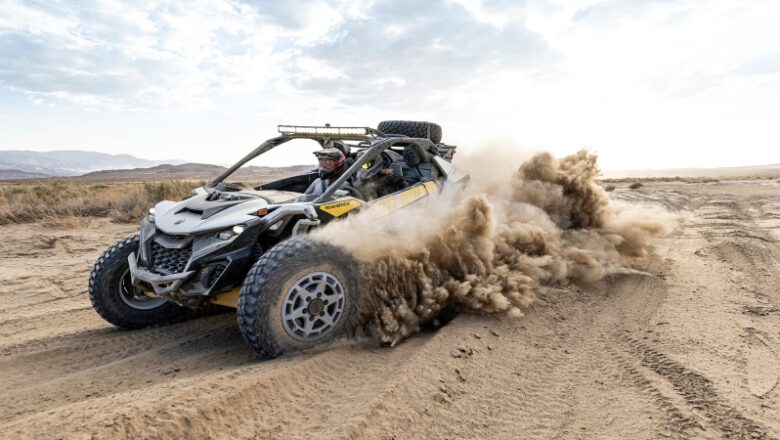 Can-Am’s brand-new Maverick R side-by-side off-road lorry is prepared to shred