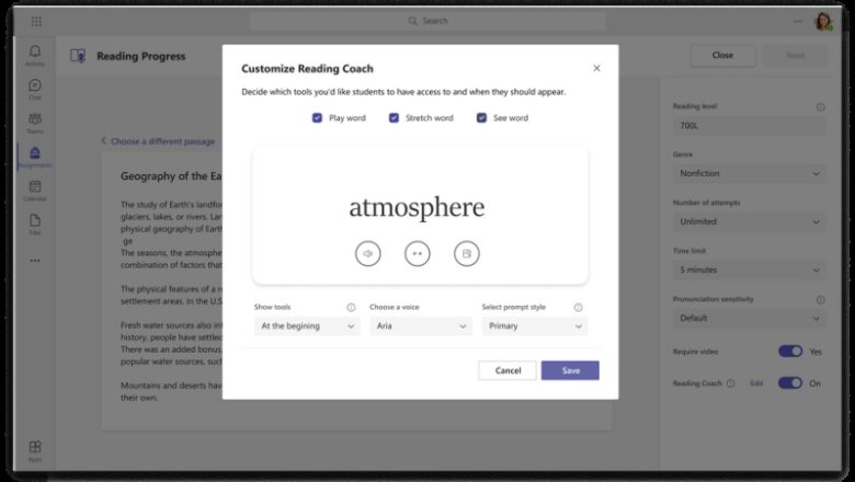Microsoft’s tool for AI reading lessons is now a standalone app