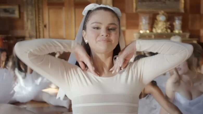 Selena Gomez Wears a Sheer Wedding Dress in New ‘Love On’ Music Video About Making Out in Paris