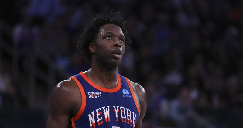 Knicks’ OG Anunoby Says He’s Optimistic of Regular Season Return From Elbow Injury