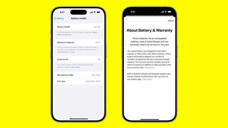 iOS 17.4’s New Tool Shows if Your iPhone 15’s Battery Health Is Normal