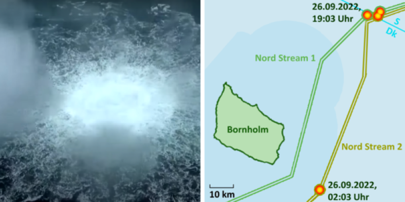 Denmark drops examination into Nord Stream pipeline blast