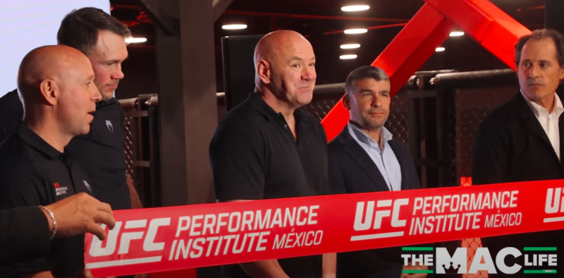 See: Dana White debuts UFC Performance Institute in Mexico