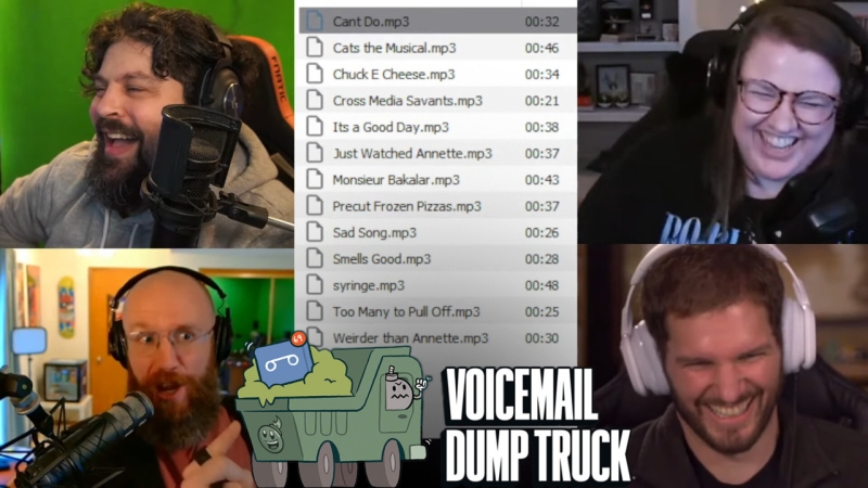 Voicemail Dump Truck 105