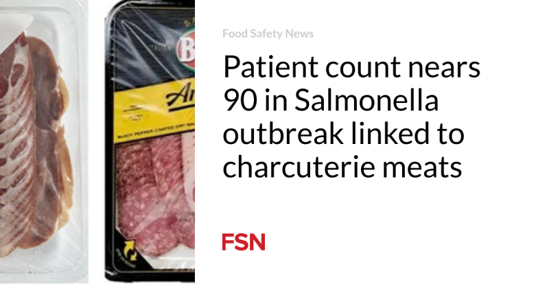 Client count nears 90 in Salmonella break out connected to charcuterie meats