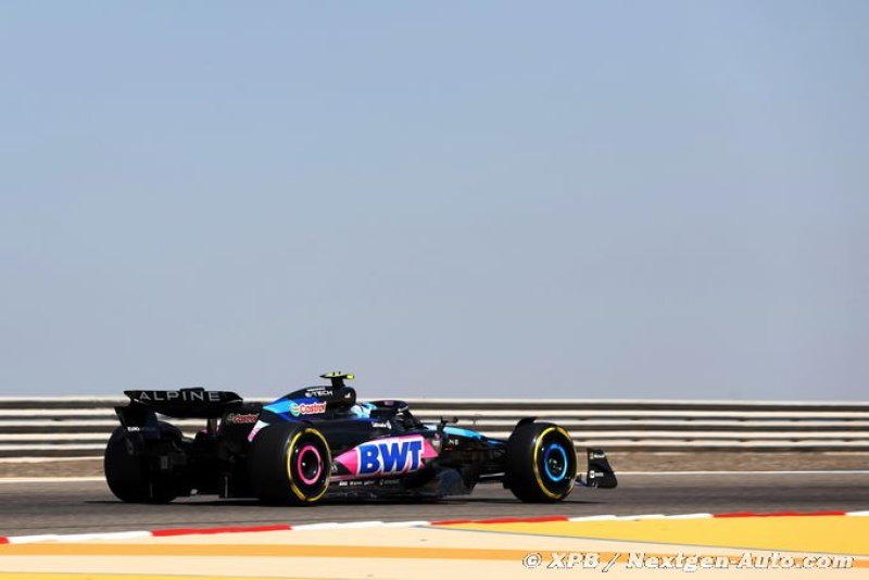 Gasly se dit motivé mais réaliste put le GP de Bahreïn