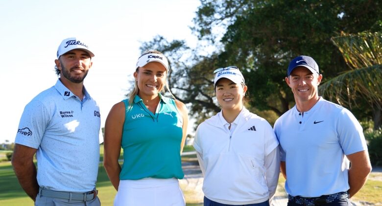 <aRory McIlroy Beats Max Homa, Lexi Thompson, Rose Zhang in Capital One's 'The Match 9'