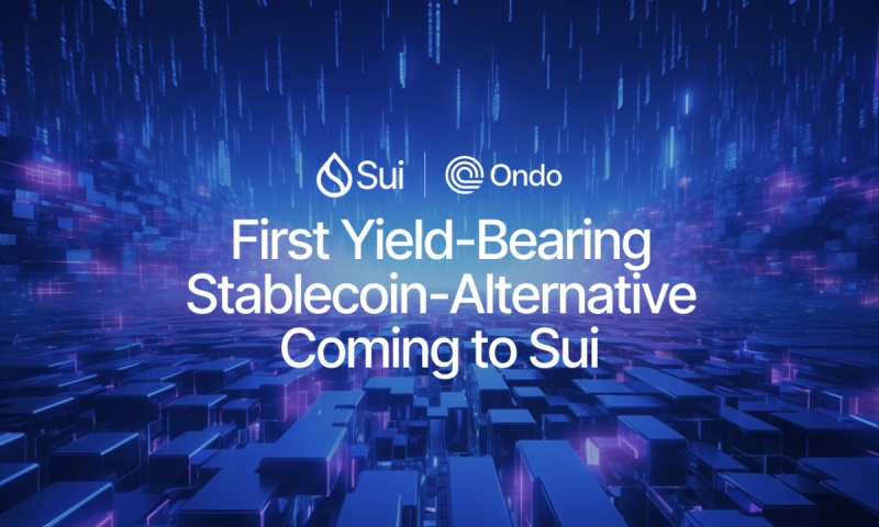 Ondo USDY Treasuries Token Now Available on Sui