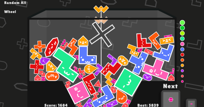 Suika Shapes includes co-op multiplayer and a polygonal twist to the viral Watermelon Game