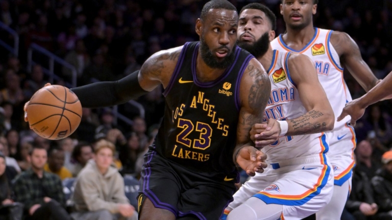 Thunder at Lakers Free Live Stream: Time, Television Channel, How to Watch, Odds