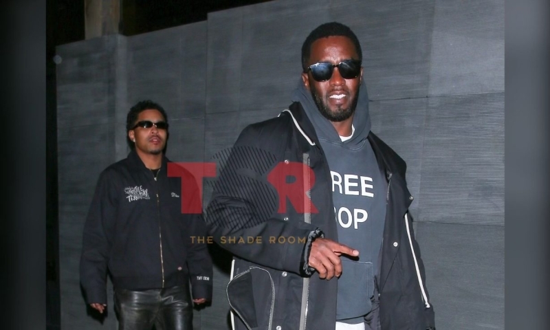 Special: Diddy Pops Out For A Family Dinner In Los Angeles Amid Piling Sexual Assault Accusations (Exclusive Photos)