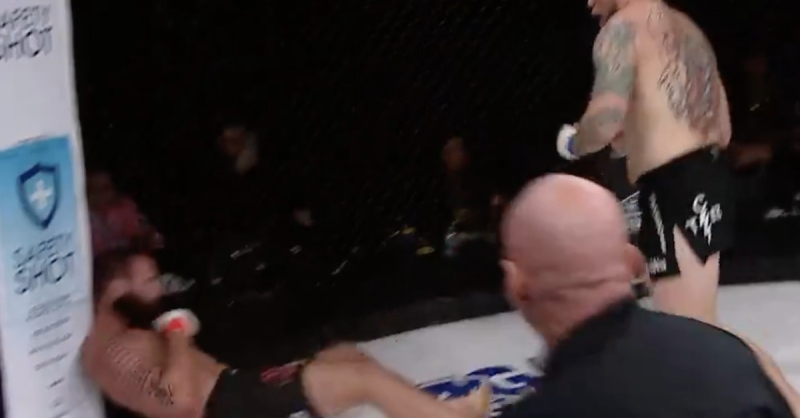 Gamebred Bareknuckle video: Chase Sherman completely knocks Alex Nicholson unconscious