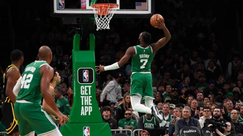 Celtics stomp Dubs for record 3rd 50-point win