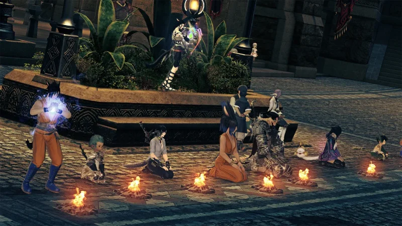 Last Fantasy XIV neighborhood commemorates Akira Toriyama with in-game vigils