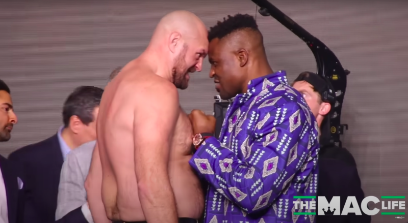 Tyson Fury on Ngannou: ‘He showed everybody incorrect’