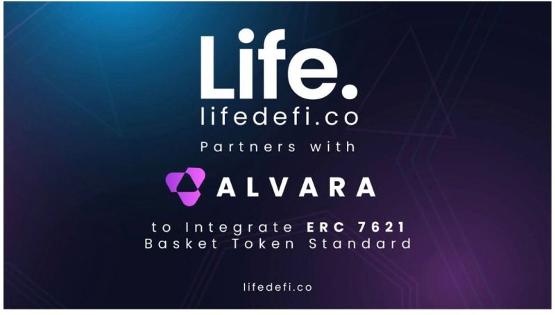 Life DeFi Partners with Alvara Protocol to Integrate ERC 7621 Basket Token Standard