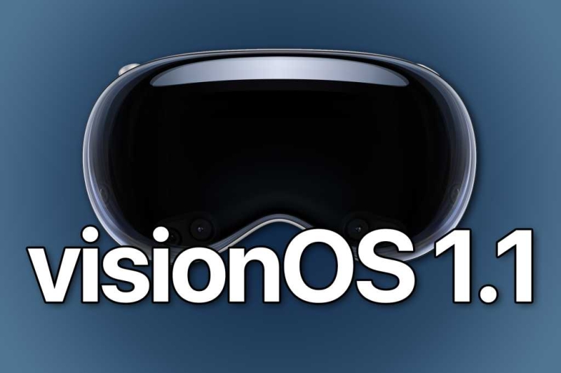 visionOS 1.1 release prospect is now readily available