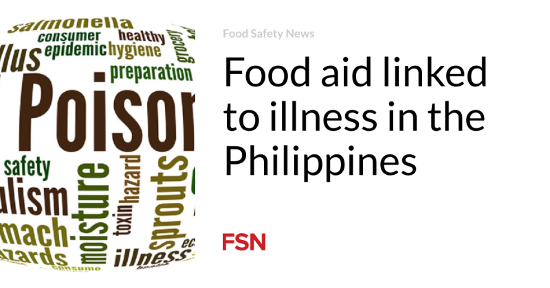 Food help connected to health problem in the Philippines