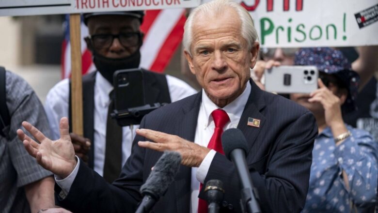 Federal appeals court guidelines Trump advisor Peter Navarro need to report to jail