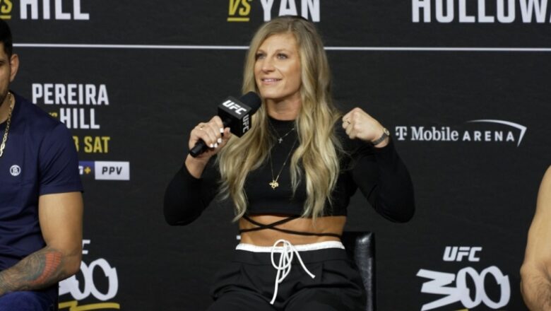 UFC 300’s Kayla Harrison welcoming sacrifices of making 135 pounds ‘come hell or high water’ in launching