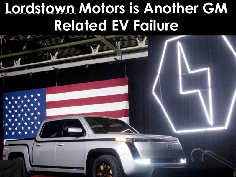 GM Related Lordstown Motors Completes Bankruptcy Deal