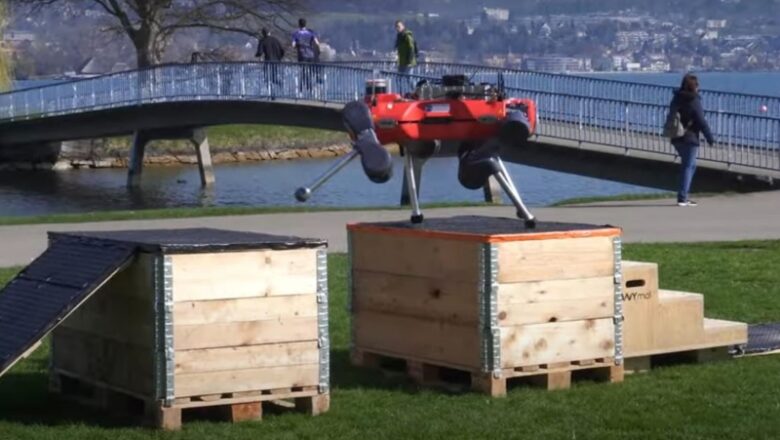 ‘Parkour’ robotic pet dog can jump, leap, and crawl its method through complex challenge courses