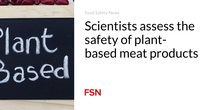 Researchers examine the security of plant-based meat items