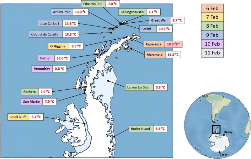 Environment modification is accelerating in Antarctica