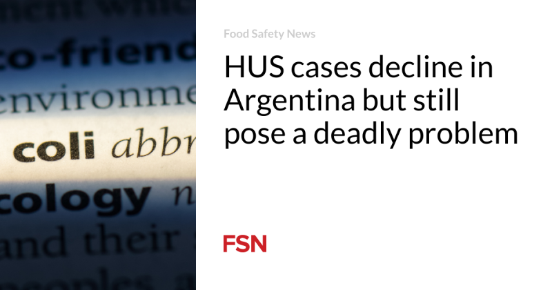 HUS cases decrease in Argentina however still position a fatal issue