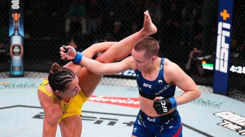 UFC on ESPN 53 outcomes: Rose Namajunas goes back to win column with choice over Amanda Ribas