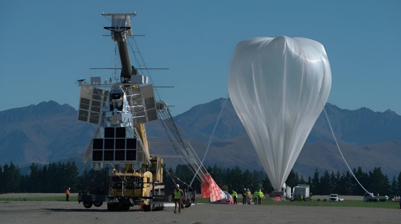 How a balloon-borne experiment can do the task of the Hubble area telescope