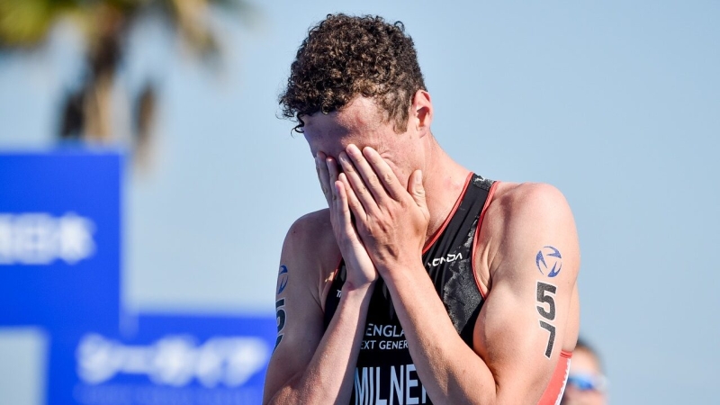 Europe Triathlon Cup Quarteira: British star Hugo Milner goes to spectacular triumph