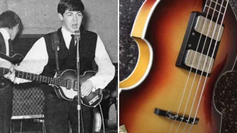 “Sir Paul has actually revealed his appreciation to Cathy and the household”: Paul McCartney hands six-figure benefit to the household that discovered his renowned Höfner bass in their attic