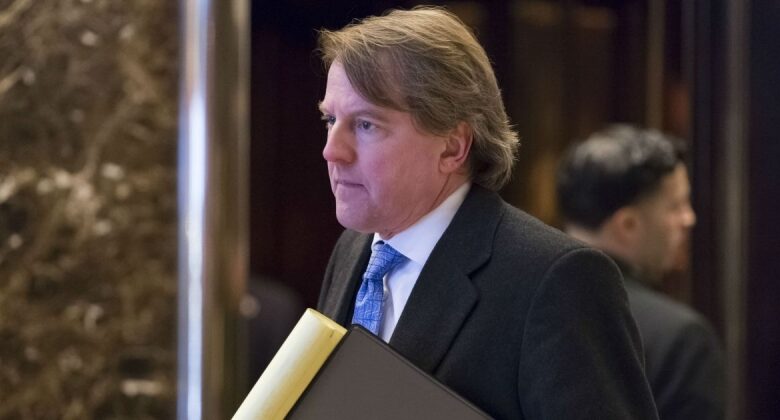 Donald Trump’s White House Counsel Has One Main Job– And He’s Failing At It