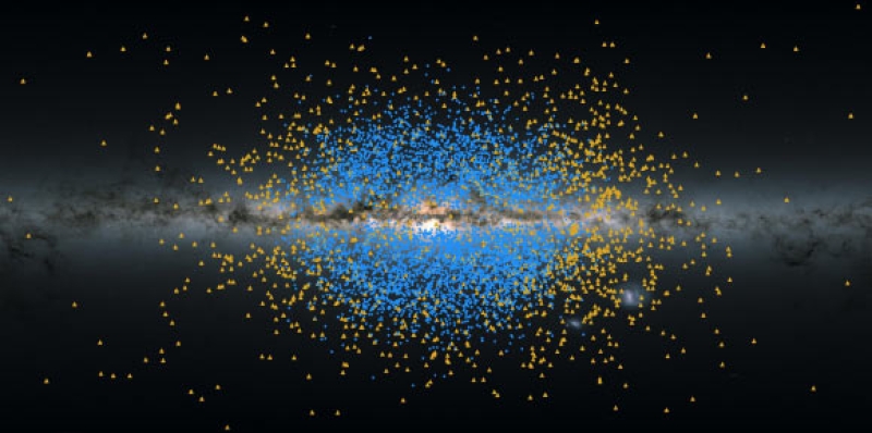 Astronomers Find Two Ancient Substructures in Inner Milky Way