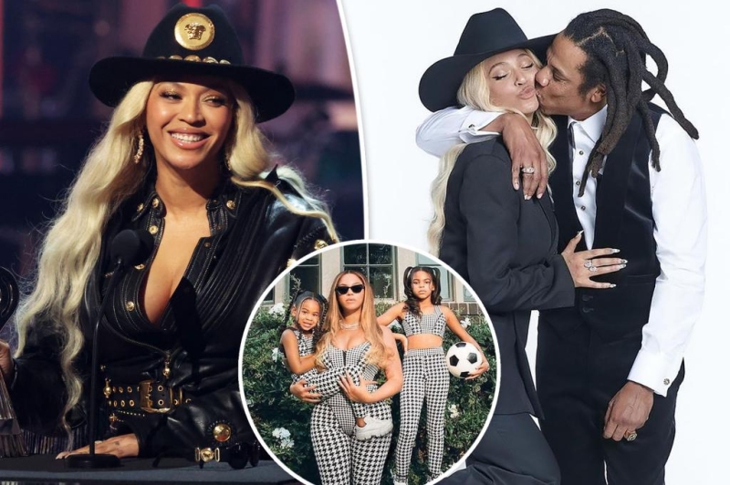 Beyoncé thanks her ‘rock’ Jay-Z and their ‘3 gorgeous kids’ in iHeartRadio Music Awards 2024 speech