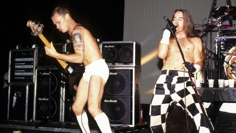 “John Lydon when made a stab at poaching Flea for Public Image. At which point Flea tumbled and lost consciousness”: Anthony Kiedis takes a classic appearance back at Flea’s finest hour from Blood Sugar Sex Magik