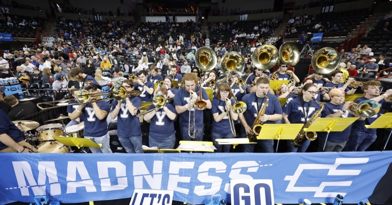 Yale’s band could not take a trip for March Madness, so Idaho’s band responded to the call