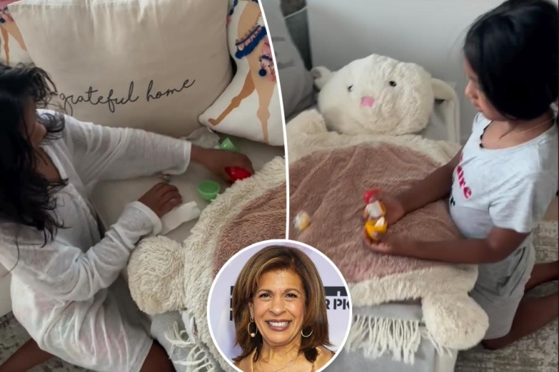 Hoda Kotb shares sweet brand-new video commemorating Easter with children Hope and Haley