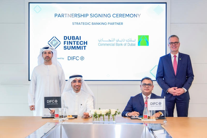 Commercial Bank of Dubai (CBD) signs up with Dubai FinTech Summit as a Strategic Banking Partner