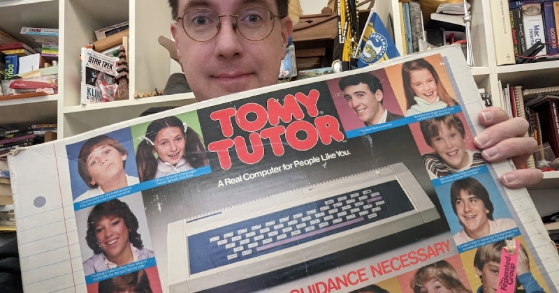 After 41 years, my very first assembly program on my very first computer system, the Tomy Tutor